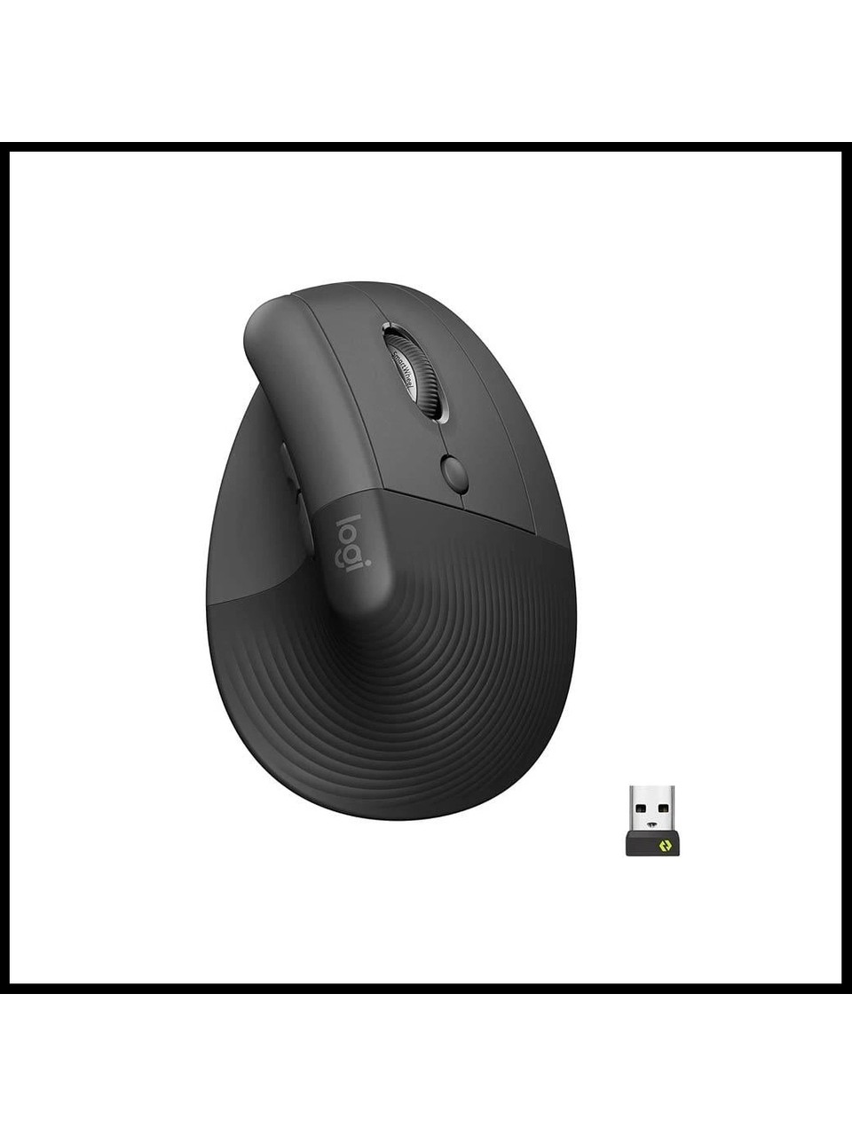 Logitech Lift 910-006473 Siyah Dikey Sessiz Ergonomik Optik Kablosuz Mouse