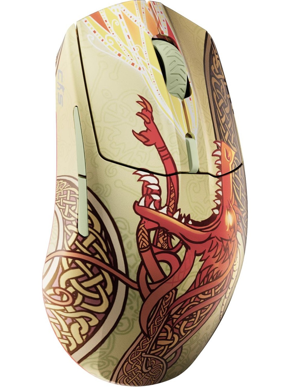 SteelSeries CS2 Dragon Lore Edition Şarjlı Optik Kablosuz Oyuncu Mouse