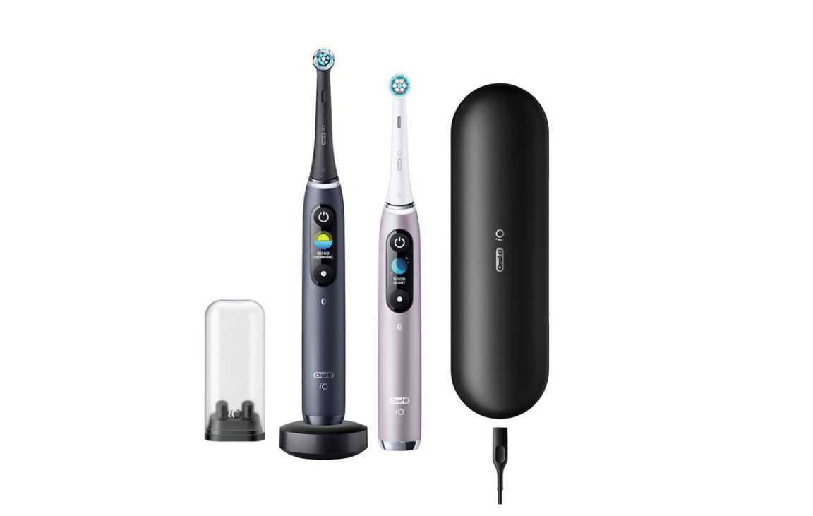 Oral-B iO 9 2'li Şarjlı Diş Fırçası Siyah / Pembe Görseli