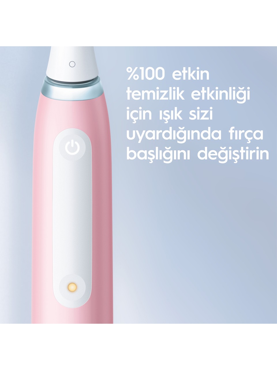 Oral-B iO 3 Şarjlı Diş Fırçası Pembe Görseli
