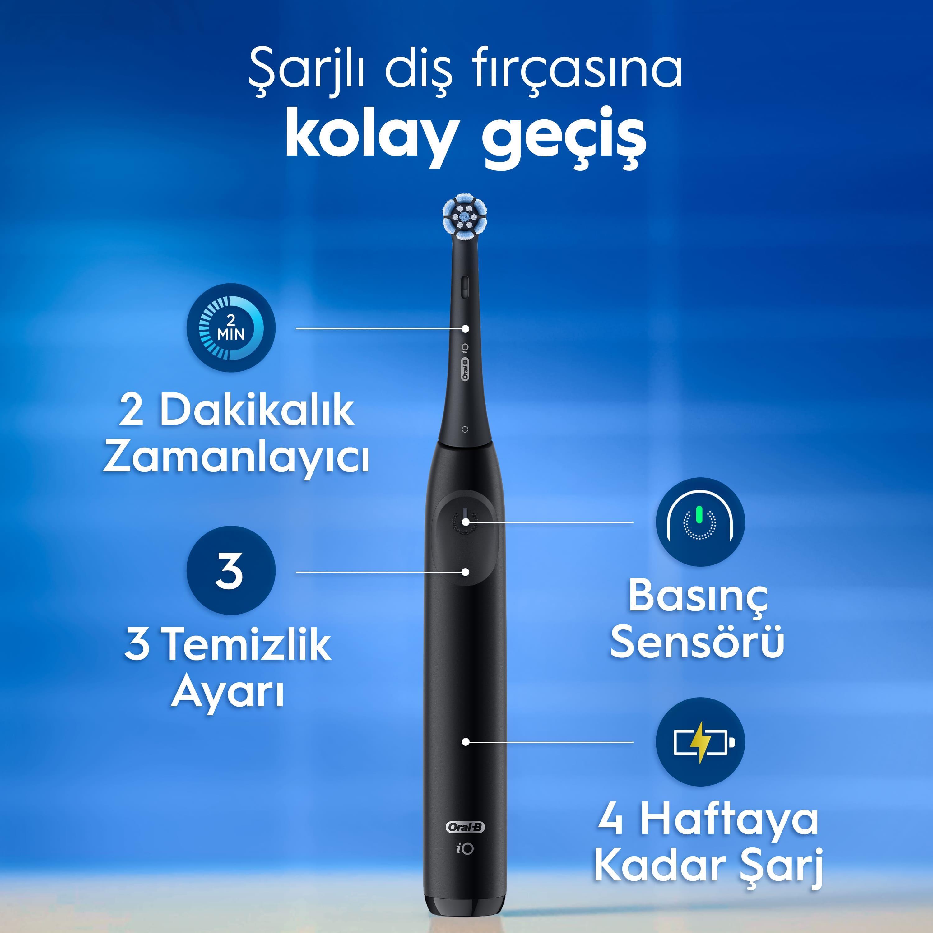 Oral-B iO 2 Şarjlı Diş Fırçası Seti 2'li Holiday Edition Görseli