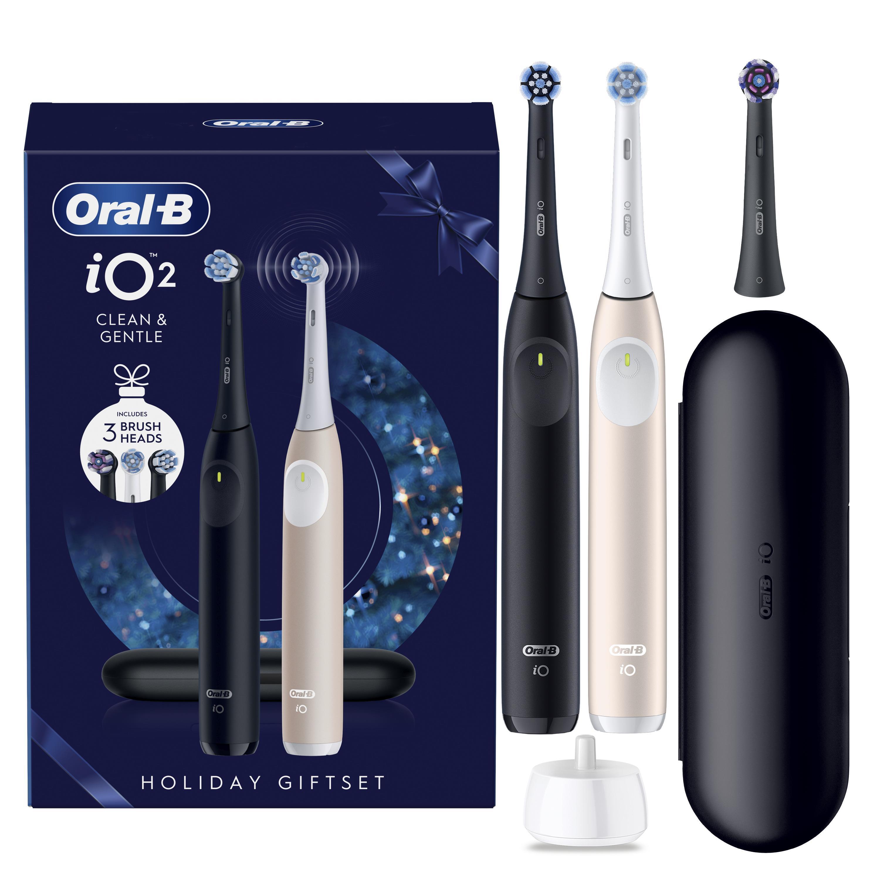 Oral-B iO 2 Şarjlı Diş Fırçası Seti 2'li Holiday Edition