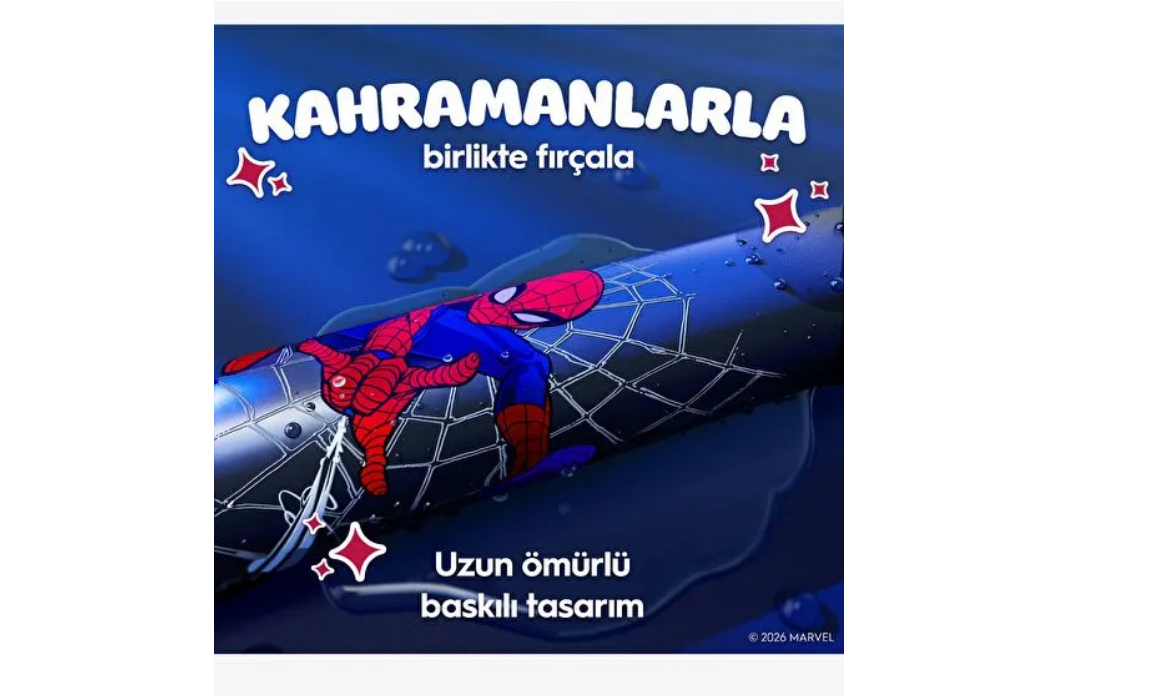 Oral-B iO Çocuk 6+ Marvel Spiderman Şarjlı Diş Fırçası