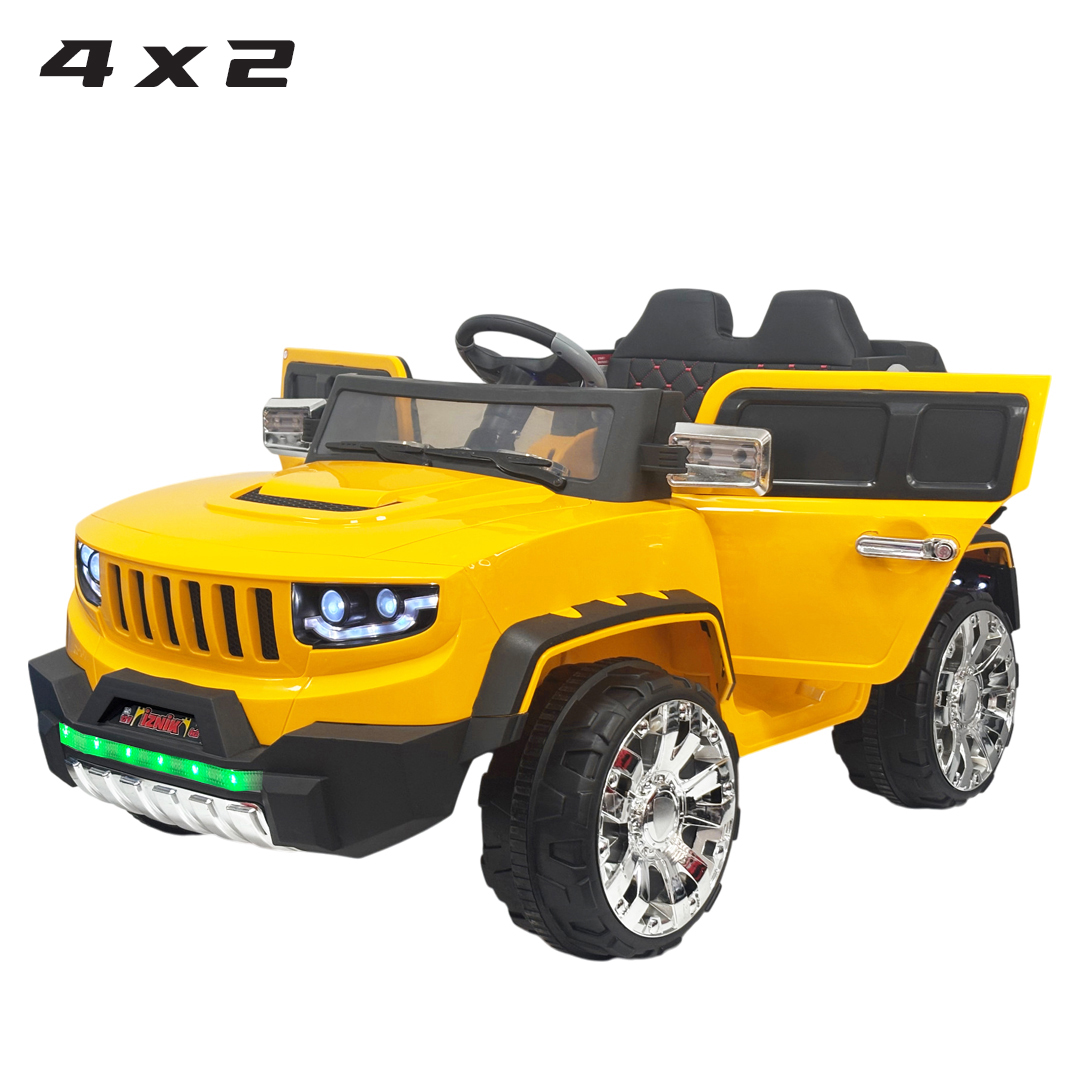 Ak 97-510 İznik Kumandalı Akülü Araba 12 Volt Sarı Gt Görseli