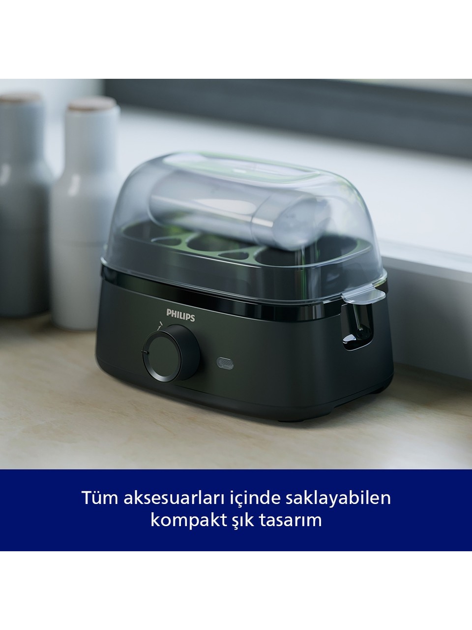 Philips 3000 Serisi Hd9137/90 Yumurta Pişirici Görseli