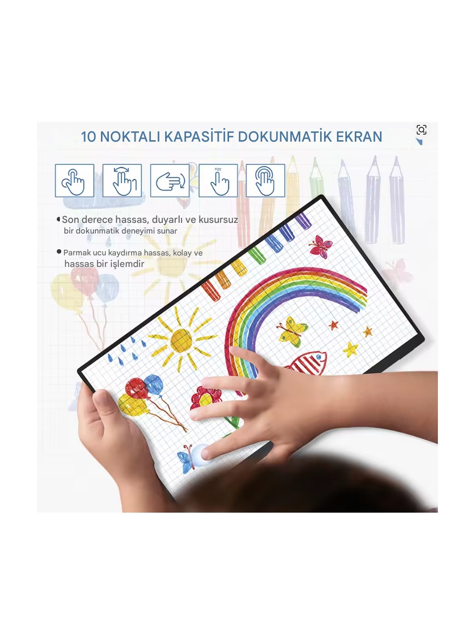 Arzopa A1t 15.6 İnç 60hz Full Hd Ips Type-c Dokunmatik Taşınabilir Monitör Görseli