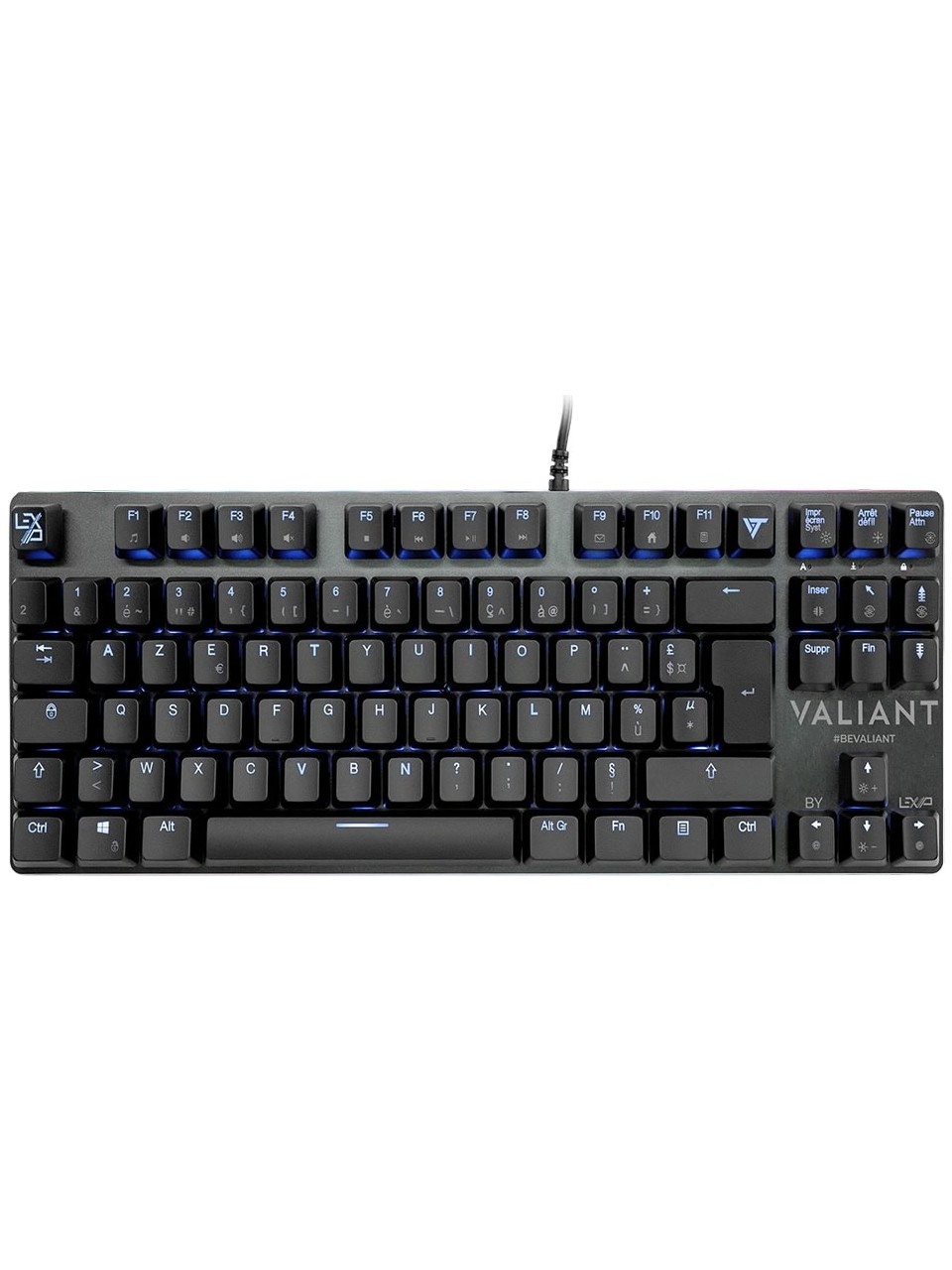 Lexıp X Valiant Stellar %80 Red Switch Rgb Fransızca Mekanik Gaming Klavye