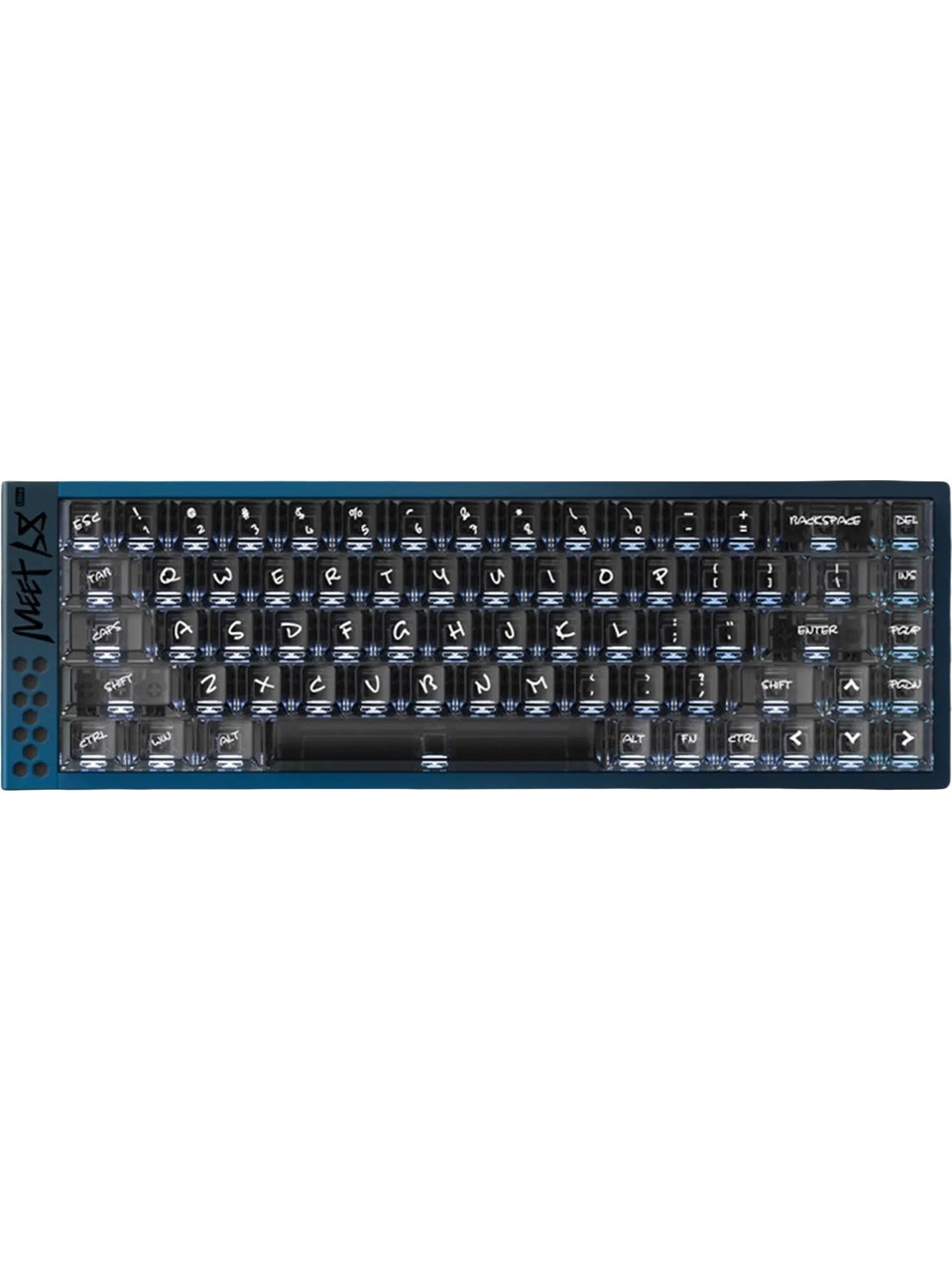 Iqunıx Meet68 Ultra Jewel Blue %65 Omega 8k Hz Hall Effect Hotswap Rgb Mekanik G.klavye