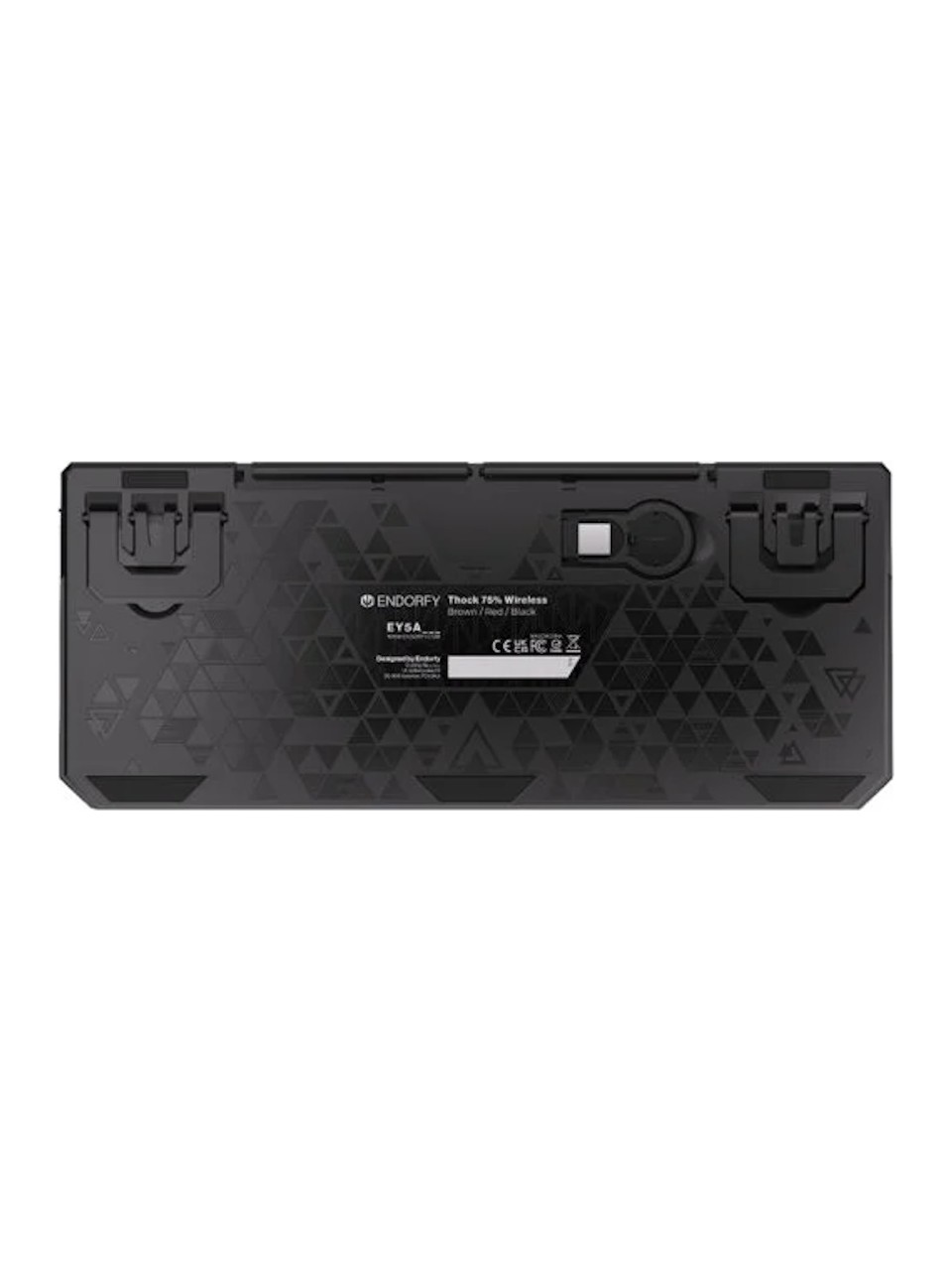 Endorfy Thock 75% Wireless Kailh Red Switch Rgb İngilizce Mekanik Gaming Mini Klavye Görseli