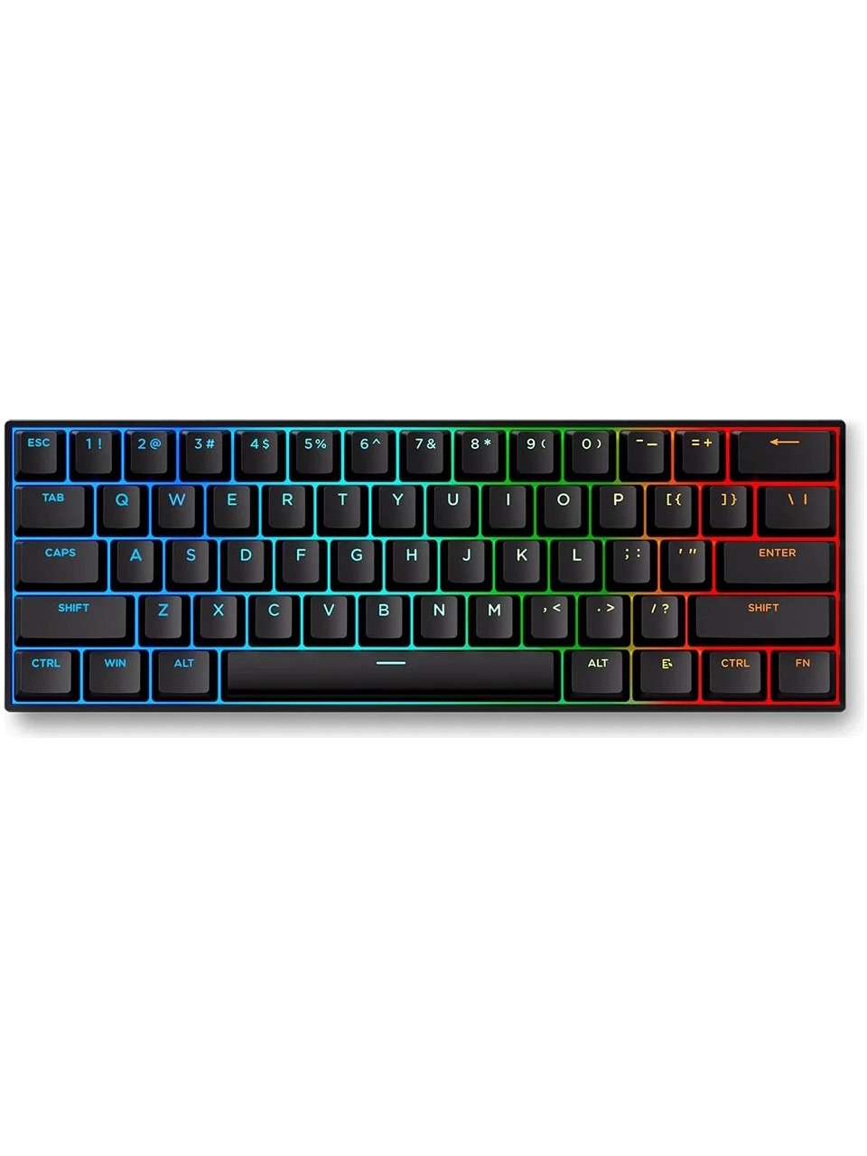 Mchose Ace 60 Pro %60 Hall Effect Uranus Switch Rgbsiyah Mekanik Gam.klavye Mc-ace60-6 Görseli