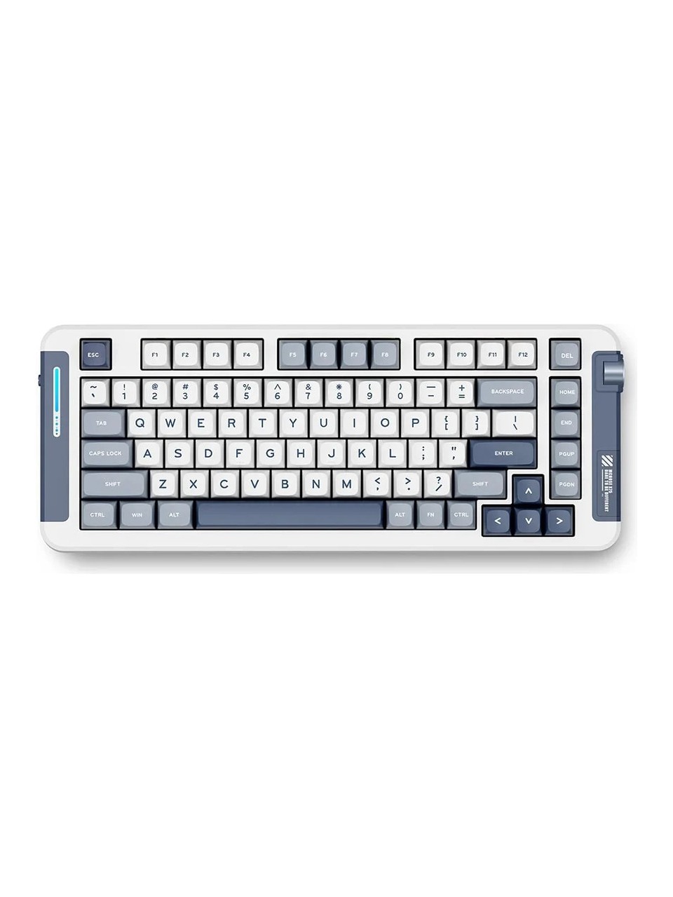 Mchose X75 %75 Icy Creamsicle Switch Rgb Kablosuz Navy Blue Mekanik Gam.klavye Mc-x75-2a