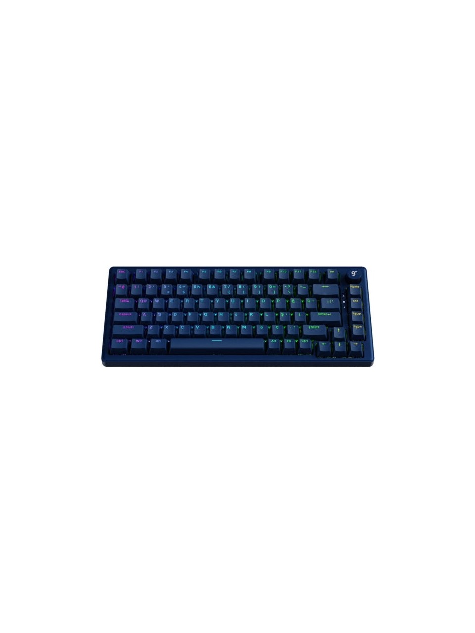 Gameraider K1 He Dark Blue Ultra-fast Lime Manyetik Switch 8k Türkçe Kablolu Gaming Klavye Görseli