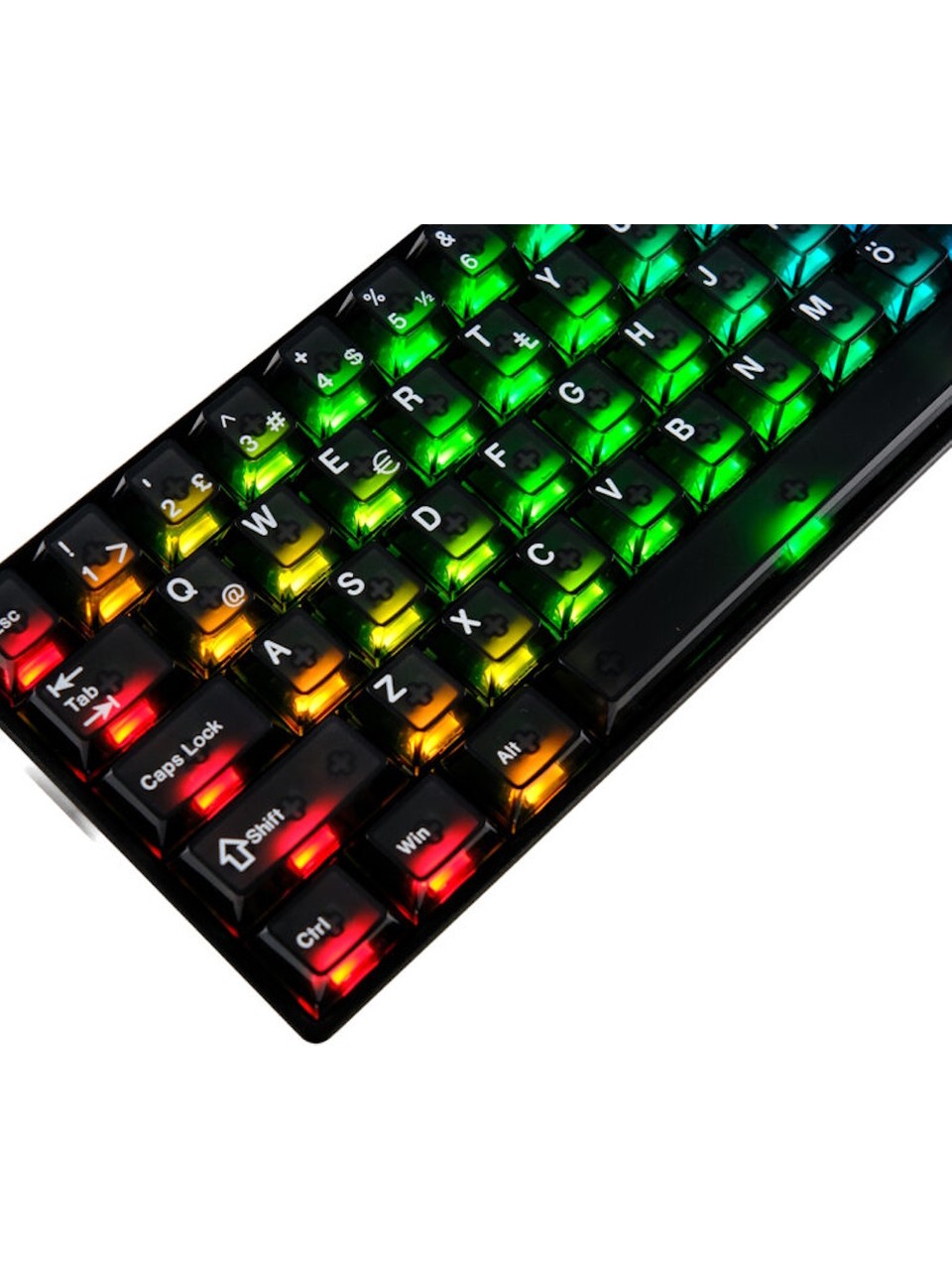 Akko Monsgeek Fun60 Max Black Hall E.glare Man. Switch 8k Hz Argb Kablosuz Mek.g.klavye Görseli