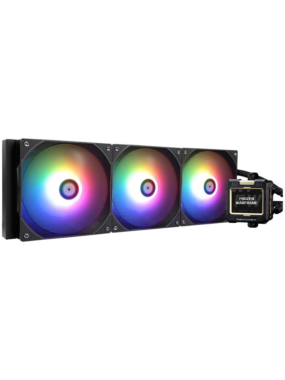 Thermalright Frozen Warframe 420 Black Argb 420mm Sıvı Soğutucu