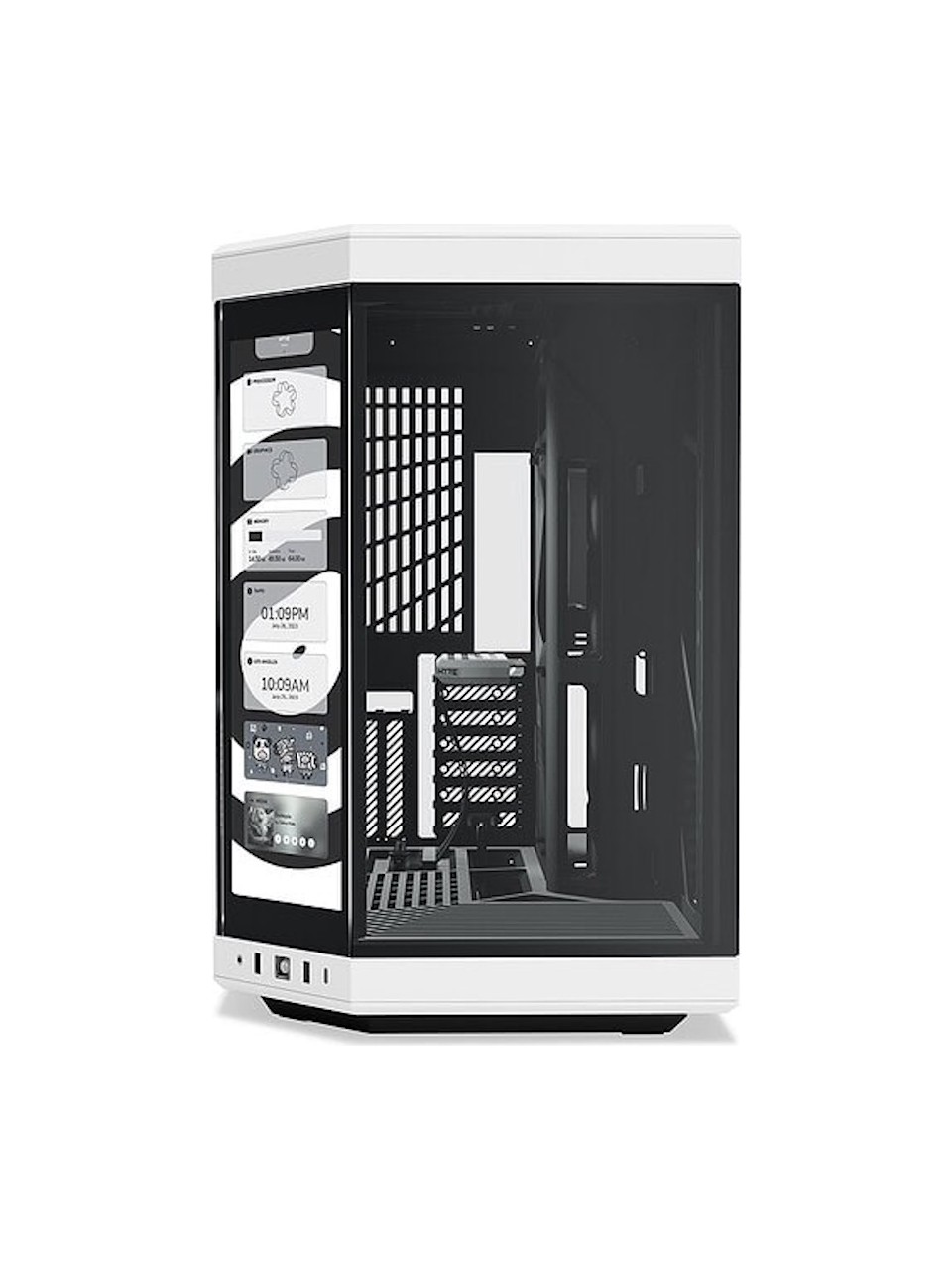 Hyte Y70 Touch Pandausb 3.2 E-atx Dual Chamber Mid Tower D. Ekranlı G.kasa Cs-hyte-y70ttı-wb Görseli