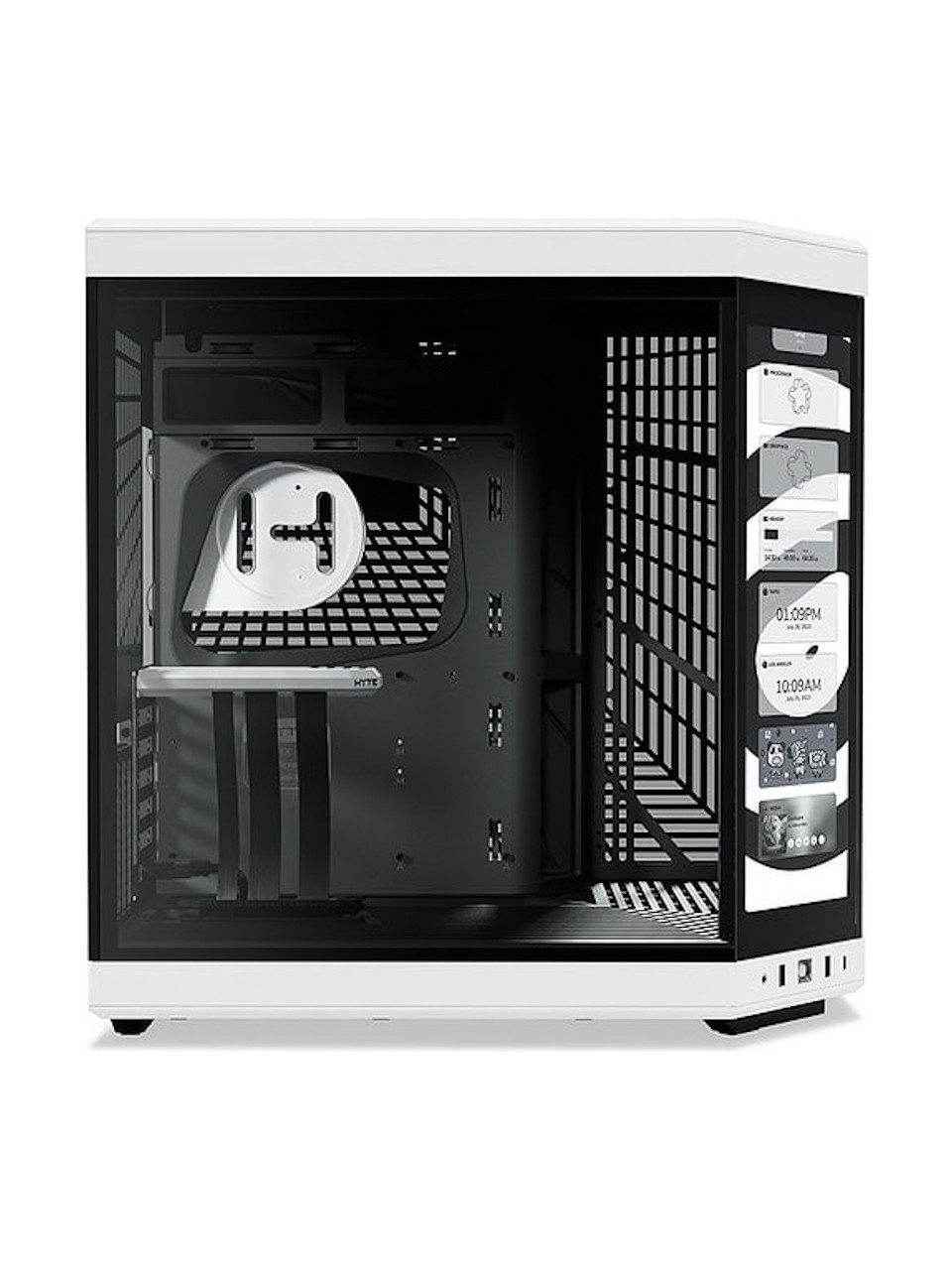 Hyte Y70 Touch Pandausb 3.2 E-atx Dual Chamber Mid Tower D. Ekranlı G.kasa Cs-hyte-y70ttı-wb Görseli