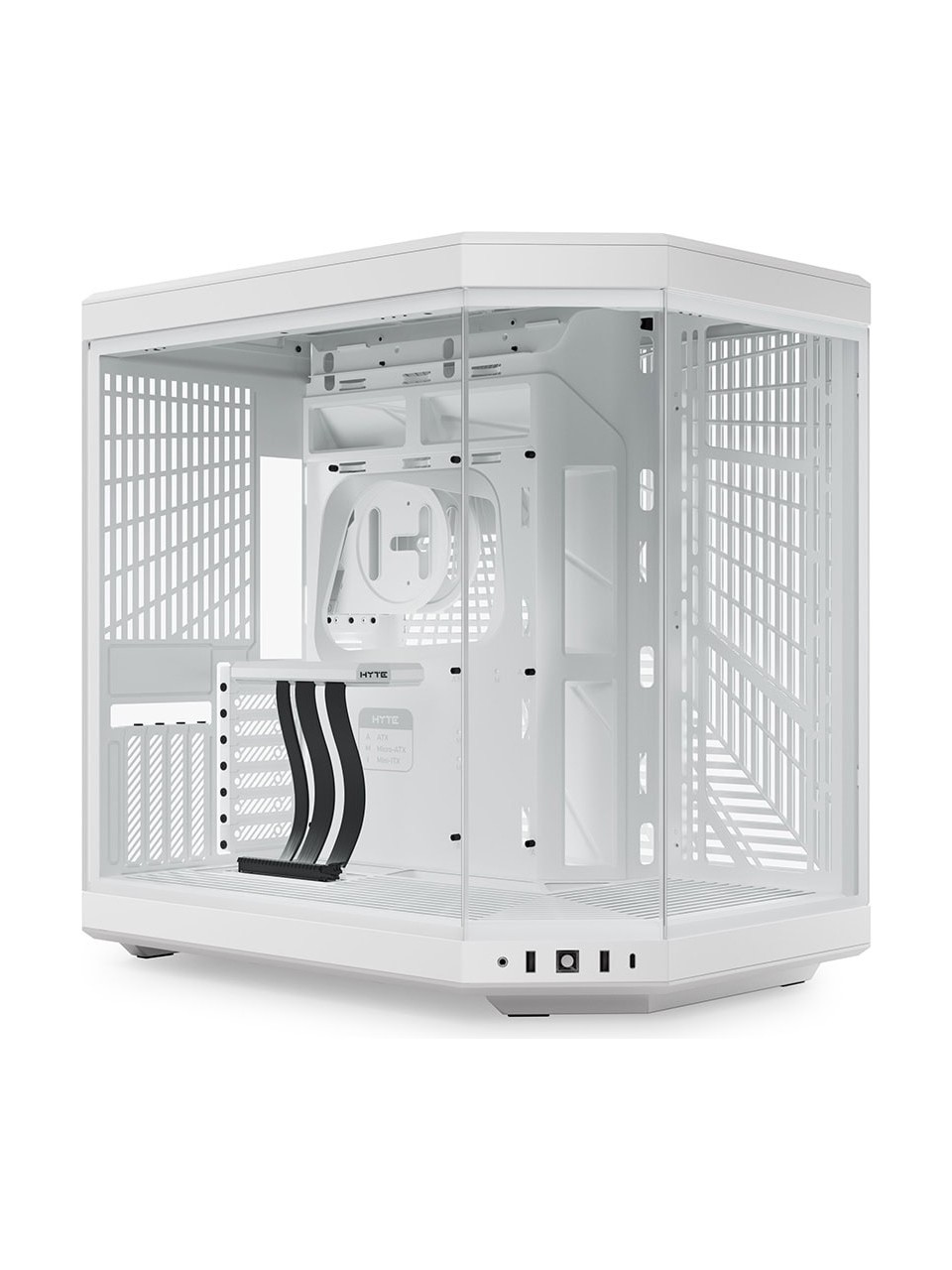 Hyte Y70 Matcha Milk Usb 3.2 E-atx Dual Chamber Mid Tower Gaming Kasa Cs-hyte-y70-mm
