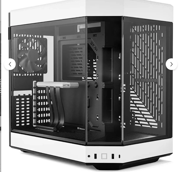 Hyte Y60 Siyah-beyaz Temperli Cam Usb 3.2 E-atx Premium Mid Tower G. Kasa Cs-hyte-y60-bw