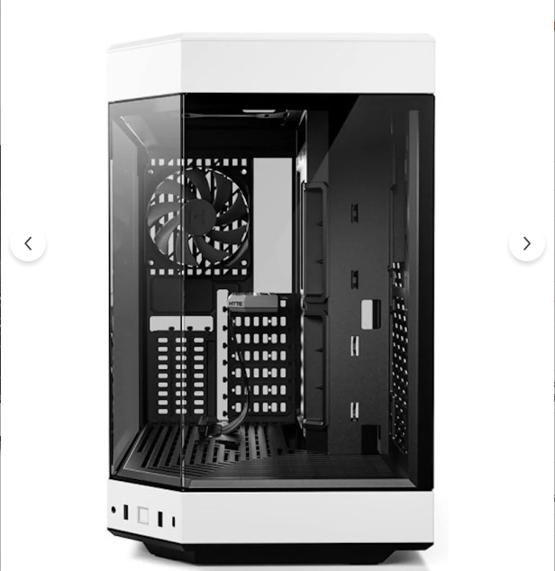 Hyte Y60 Siyah-beyaz Temperli Cam Usb 3.2 E-atx Premium Mid Tower G. Kasa Cs-hyte-y60-bw Görseli