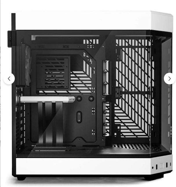 Hyte Y60 Siyah-beyaz Temperli Cam Usb 3.2 E-atx Premium Mid Tower G. Kasa Cs-hyte-y60-bw Görseli