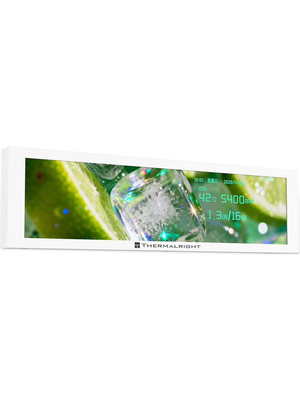 Thermalright Trofeo Vision 9.16 Lcd Whıte Manyetik Type-c Temalı Lcd Ekran
