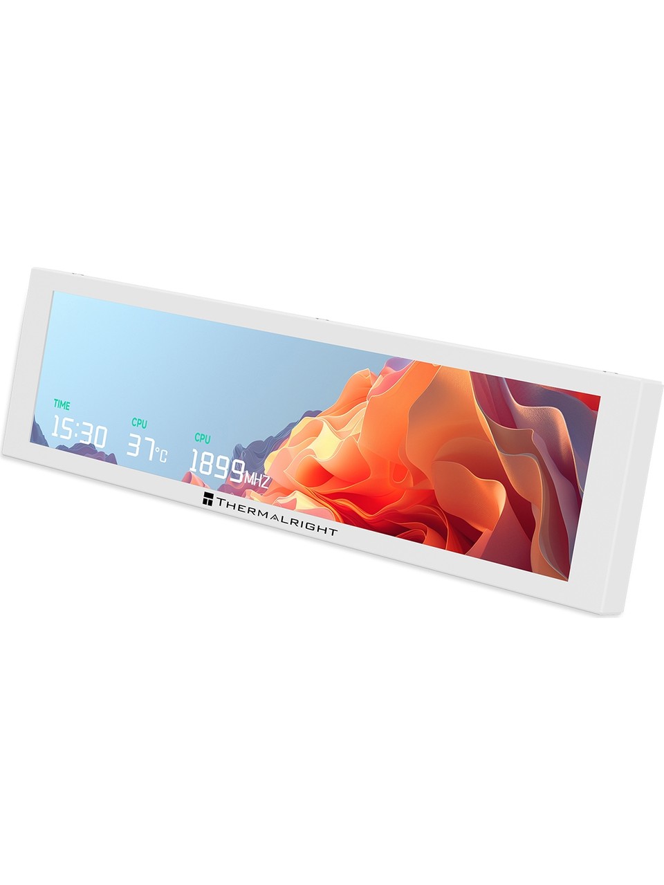 Thermalright Trofeo Vision 9.16 Lcd Whıte Manyetik Type-c Temalı Lcd Ekran Görseli