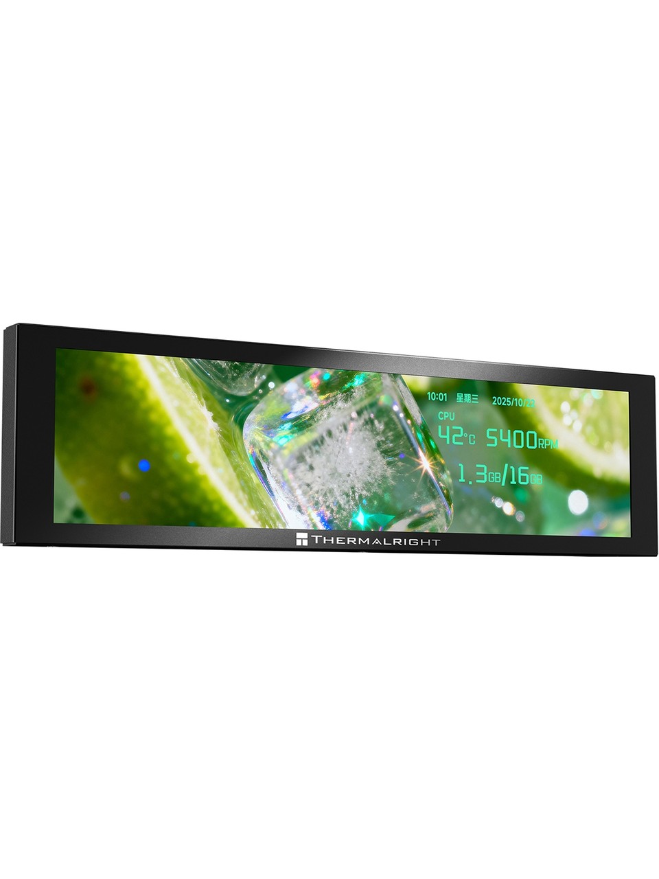 Thermalright Trofeo Vision 9.16 Lcd Black Manyetik Type-c Temalı Lcd Ekran Görseli