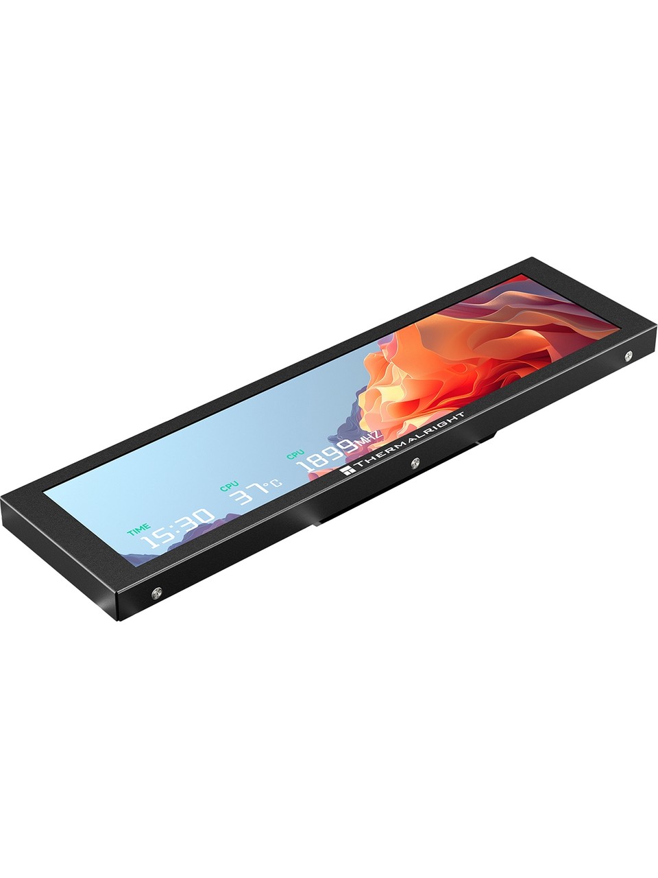 Thermalright Trofeo Vision 9.16 Lcd Black Manyetik Type-c Temalı Lcd Ekran Görseli