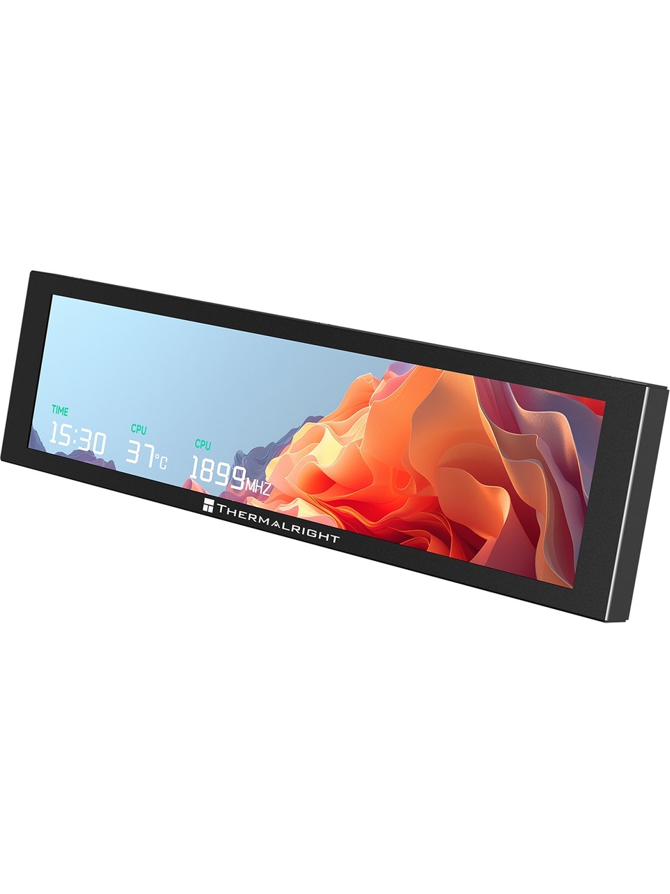Thermalright Trofeo Vision 9.16 Lcd Black Manyetik Type-c Temalı Lcd Ekran Görseli