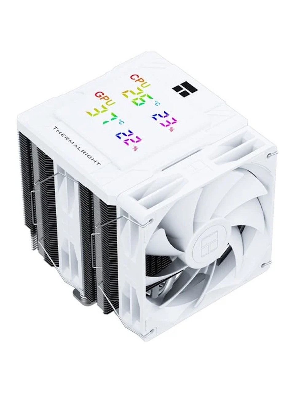 Thermalright P.120 Digital White Tl-c12cw-x28 V2  Isı Bor Int-amd Uyum Beyaz H.soğutucu Görseli