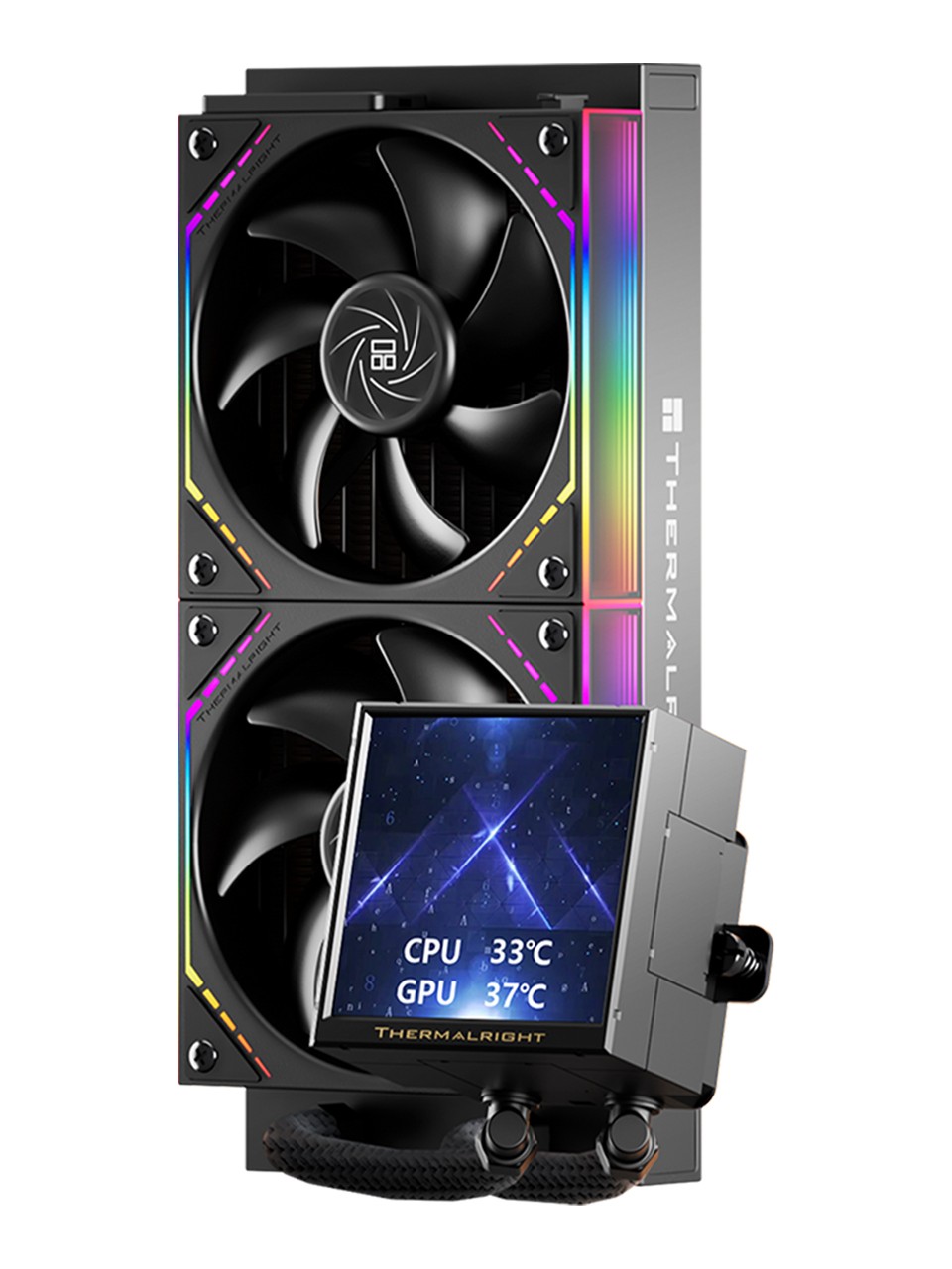 Thermalright Peerless Vision 240 Argb Black 240mm Intel-amd Uyumlu İşlemci Sıvı Soğutucu