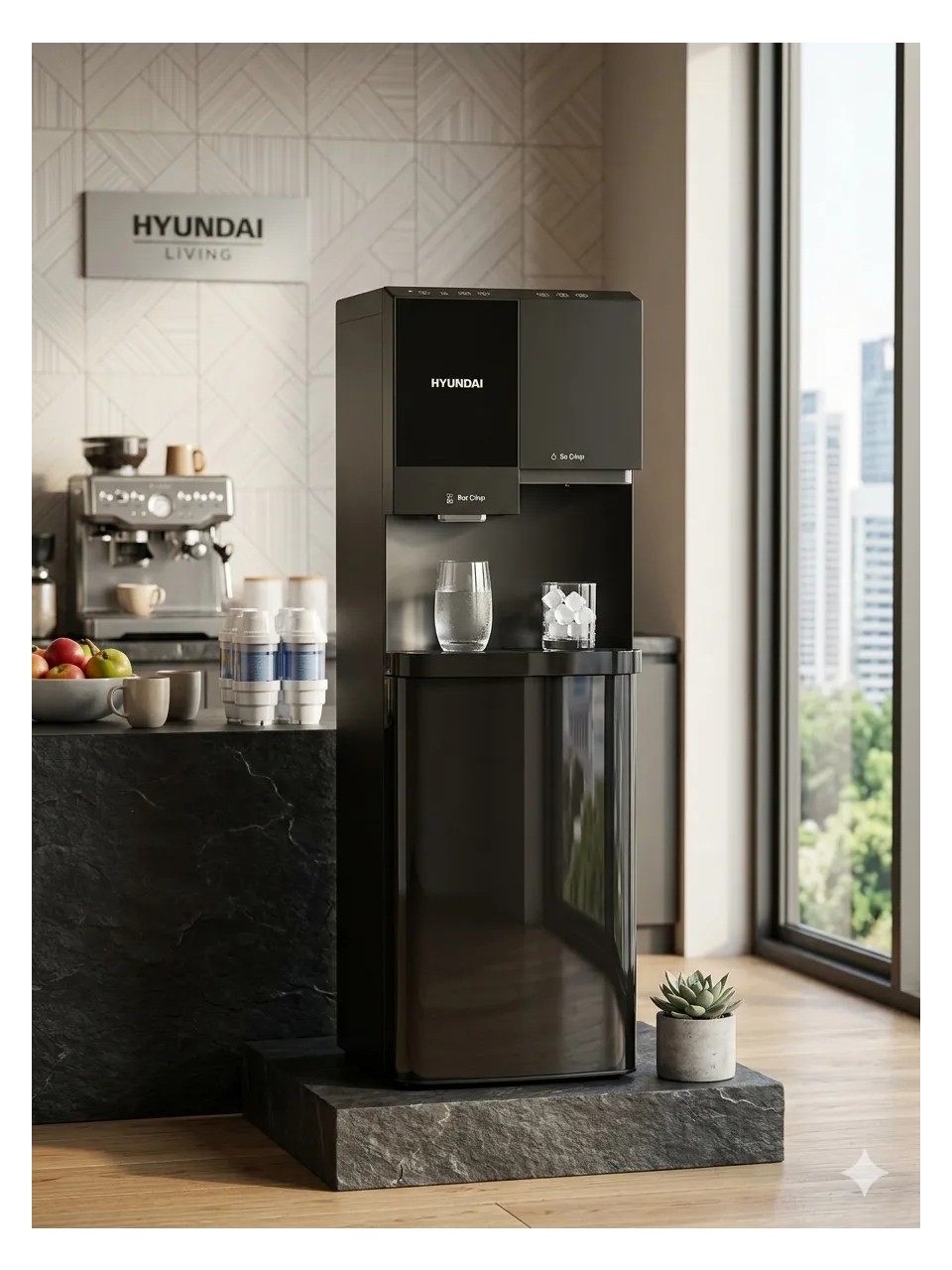 Hyundai HYN-925B Buz Yapıcılı Gizli Damacanalı Su Sebili
