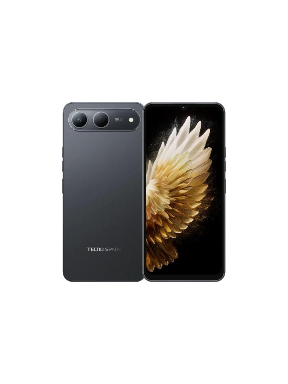 Tecno Spark 40 5G 128Gb 6+6 NFC Dual Cep Telefonu Siyah