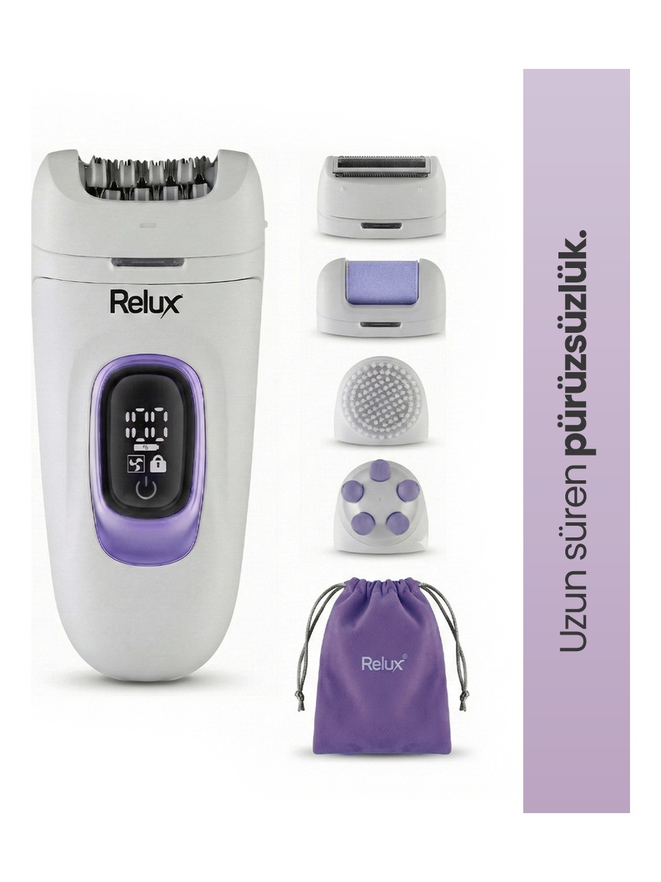 Relux REP9548P PureCare 5in1 Epilatör Islak/Kuru