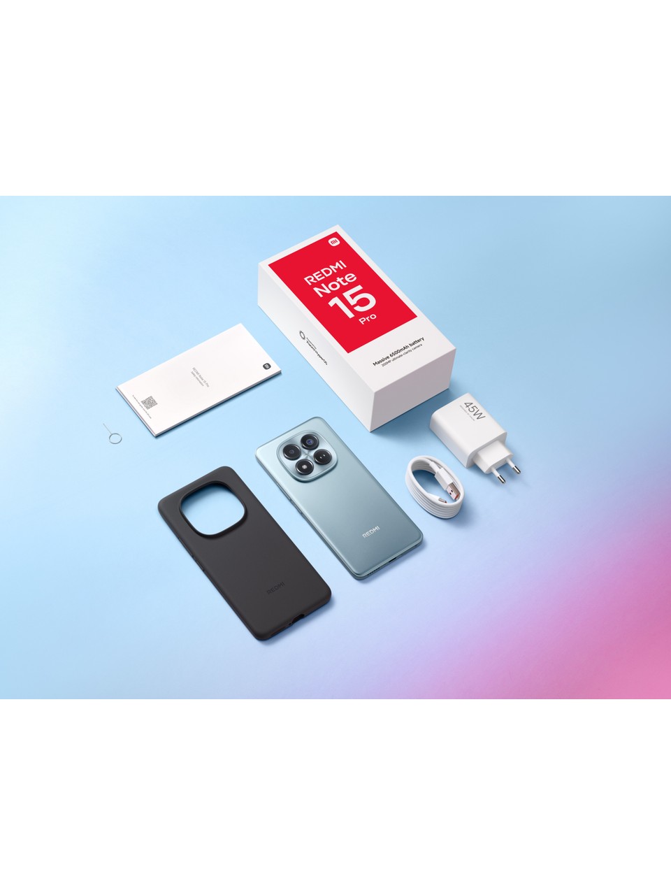 Xiaomi Redmi Note 15 Pro 256 GB 8 GB Cep Telefonu Titanium Gri Görseli