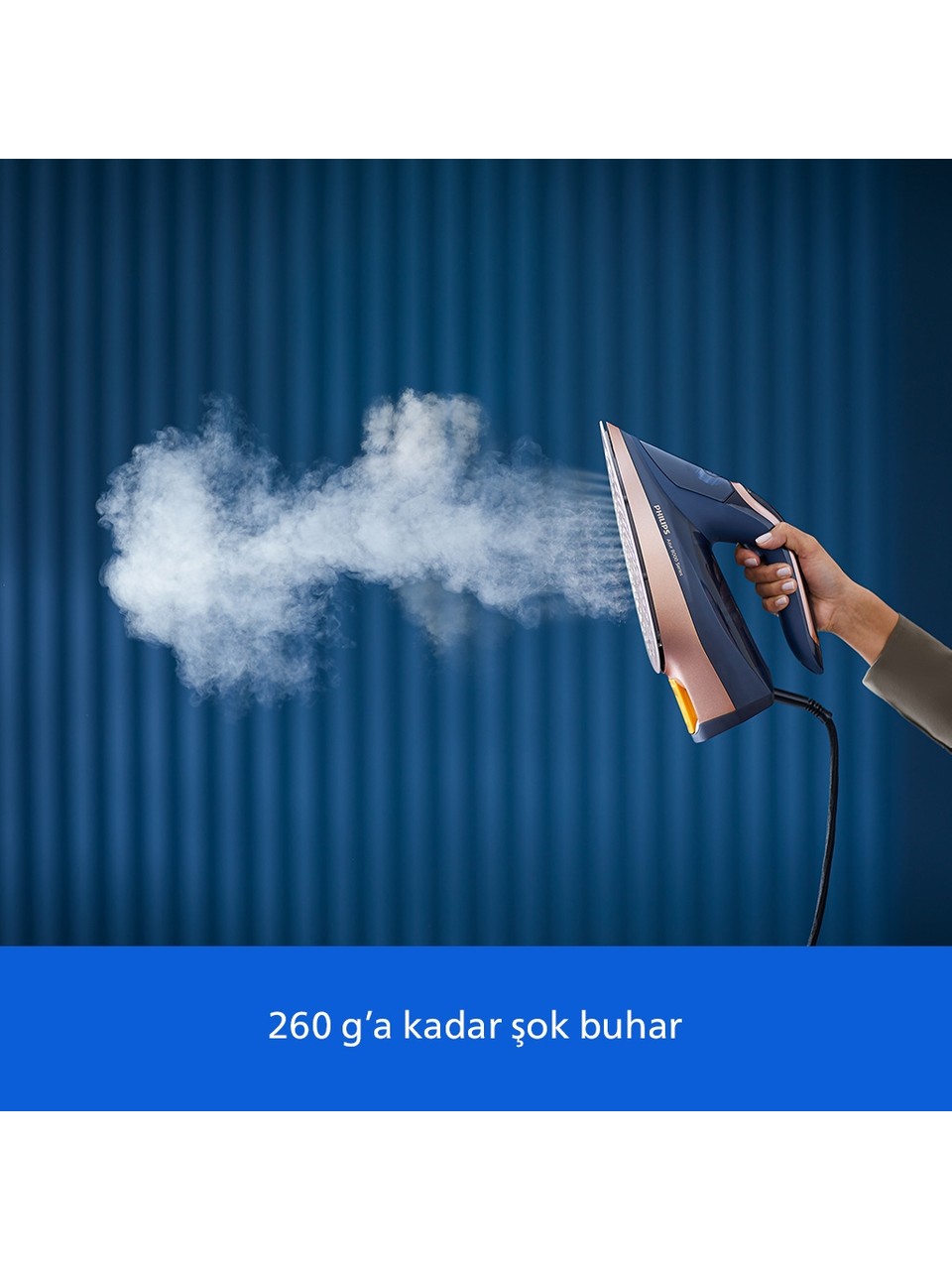 Philips Azur 8000 Serisi Dst8070/80 3000 W Buharlı Ütü Görseli