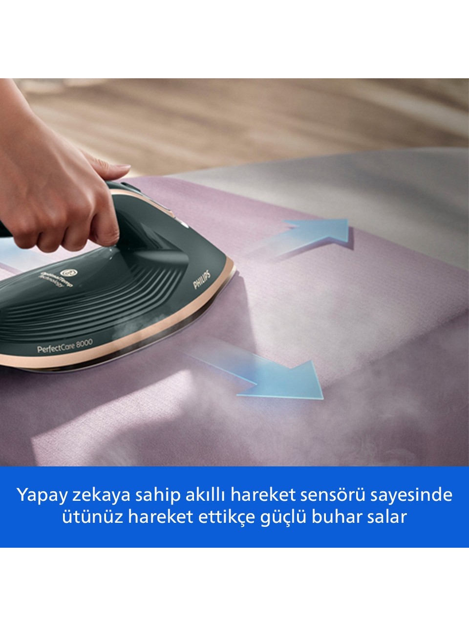 Philips Psg8200/70 Perfectcare 8000 Serisi Buhar Kazanlı Ütü Görseli