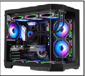 Gamers Arena SYL Ga PC 6Gb RTX3050 Ryzen7 5700 16Gb Ddr4 512Gb M2 Ssd 750W Psu Gen5 Wifi Oem Black