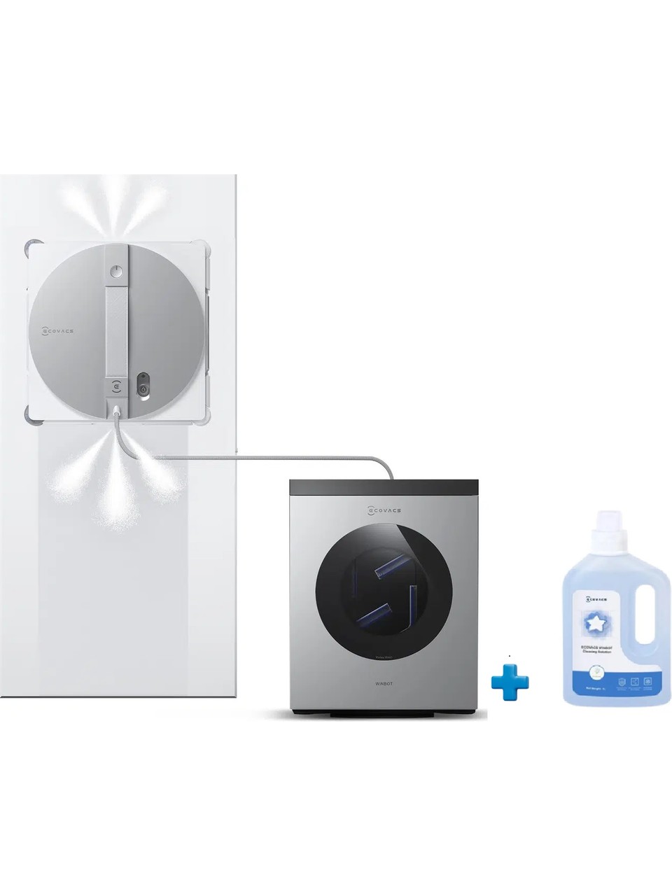 Ecovacs Winbot W3 Omni Cam Temizleme Robotu