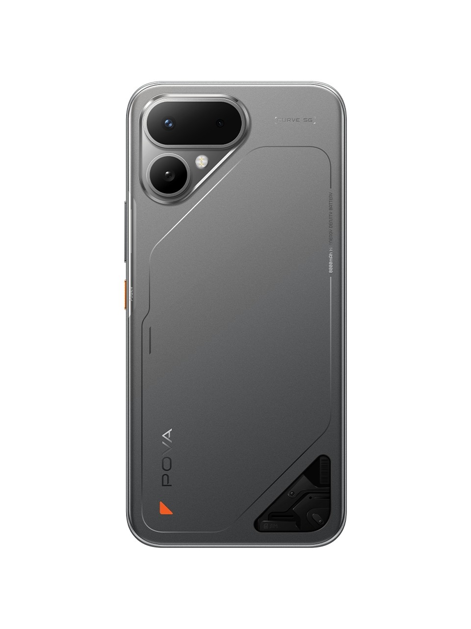 Tecno Pova Curve 2 5G 8+8 Gb /256 GB Cep Telefonu Gri Görseli