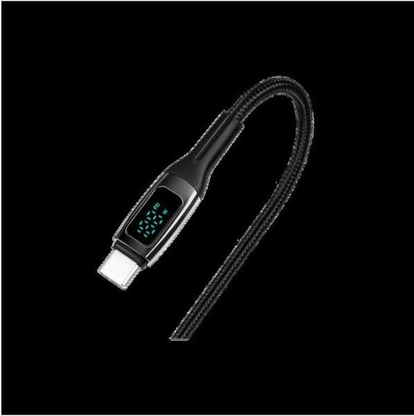 Ttec Alumicable 2dk57s Lcd Usb-c – Usb-c 100w Pd/qc 150cm Hızlı Şarj/data Kablosu ,siyah Görseli