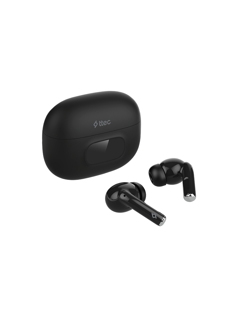 Ttec Airbeat Pro Lite Anc 2km184s Lcd Göstergeli Kablosuz Tws Bluetooth Kulaklık- 2km184 Siyah Görseli