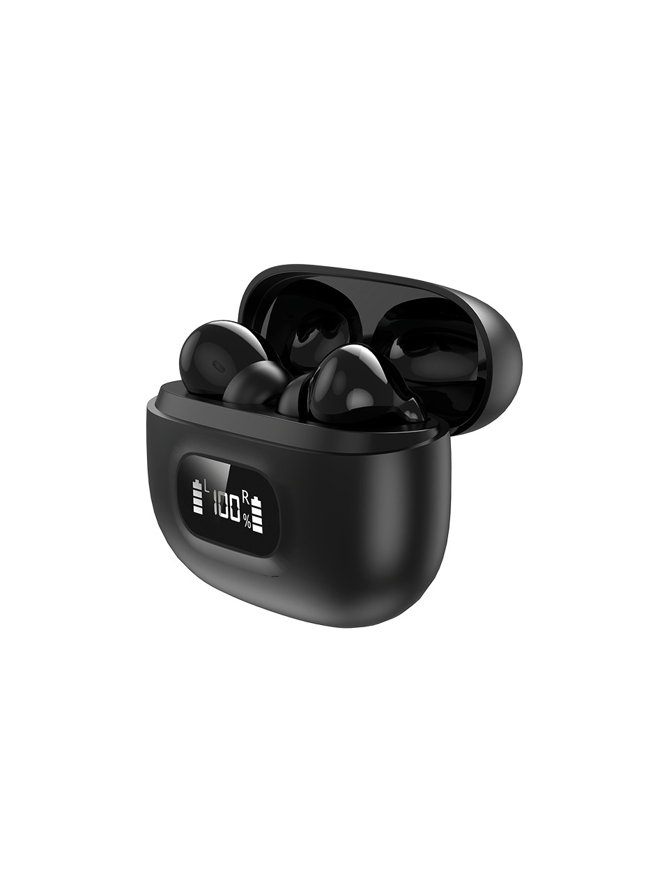 Ttec Airbeat Pro Lite Anc 2km184s Lcd Göstergeli Kablosuz Tws Bluetooth Kulaklık- 2km184 Siyah Görseli