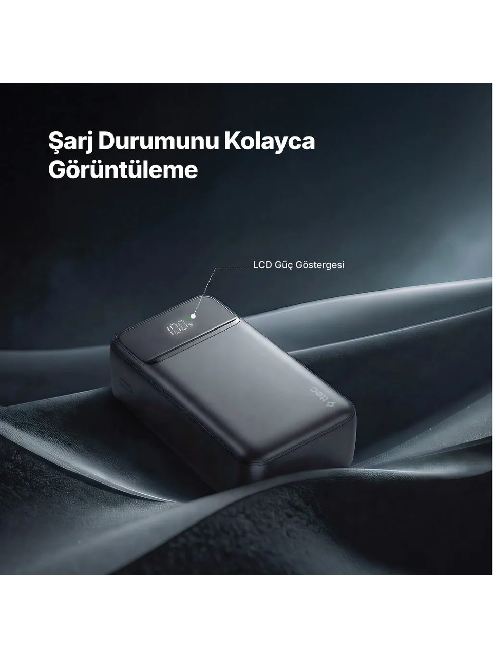 Ttec Recharger Ultra 2bb270s Lcd 30.000mah Pd 20w Taşınabilir Hızlı Şarj Aleti/powerbank Görseli