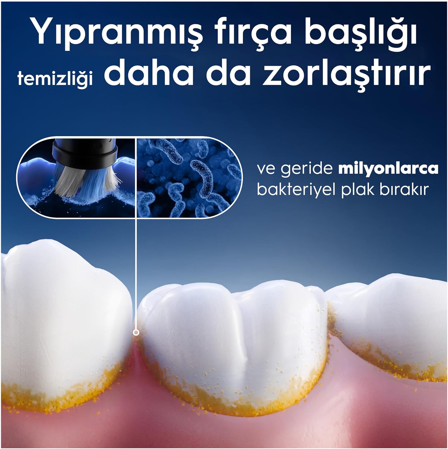 Oral-b İo Ultimate Clean Siyah Diş Fırçası Yedek Başlığı 4 Adet Görseli