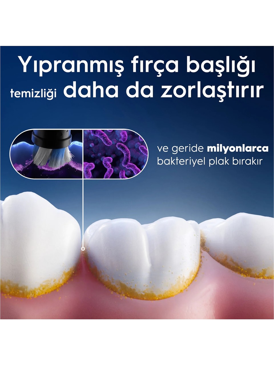 Oral-b İo Serisi Radiant White Orijinal Yedek Başlıkları Diş Beyazlatma 4'lü Görseli