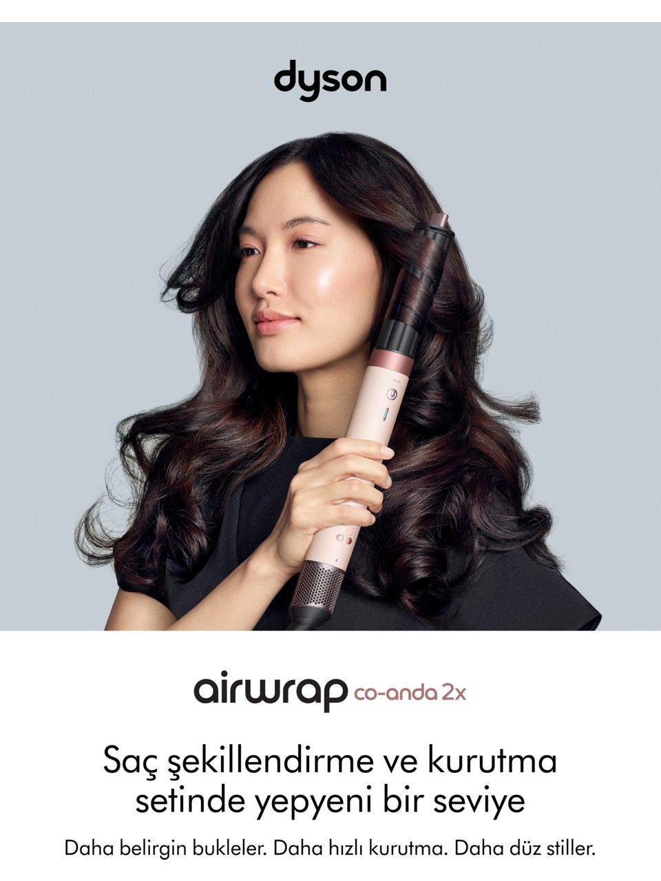Dyson Airwrap Co-anda2x Saç Şekillendirme Seti ve Kurutma Seti ( Ceramic Pink ) Görseli