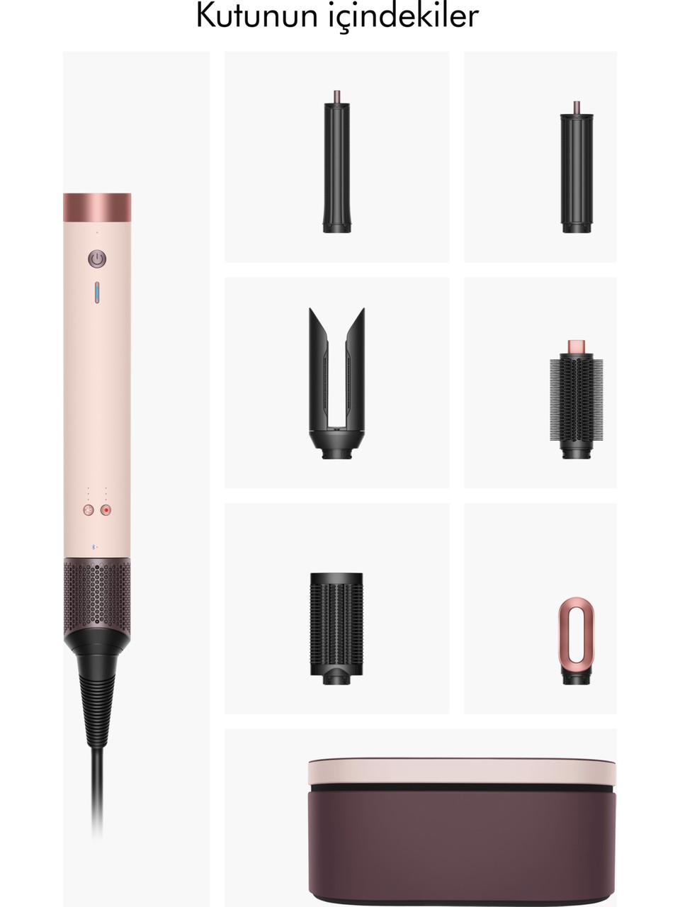 Dyson Airwrap Co-anda2x Saç Şekillendirme Seti ve Kurutma Seti ( Ceramic Pink ) Görseli