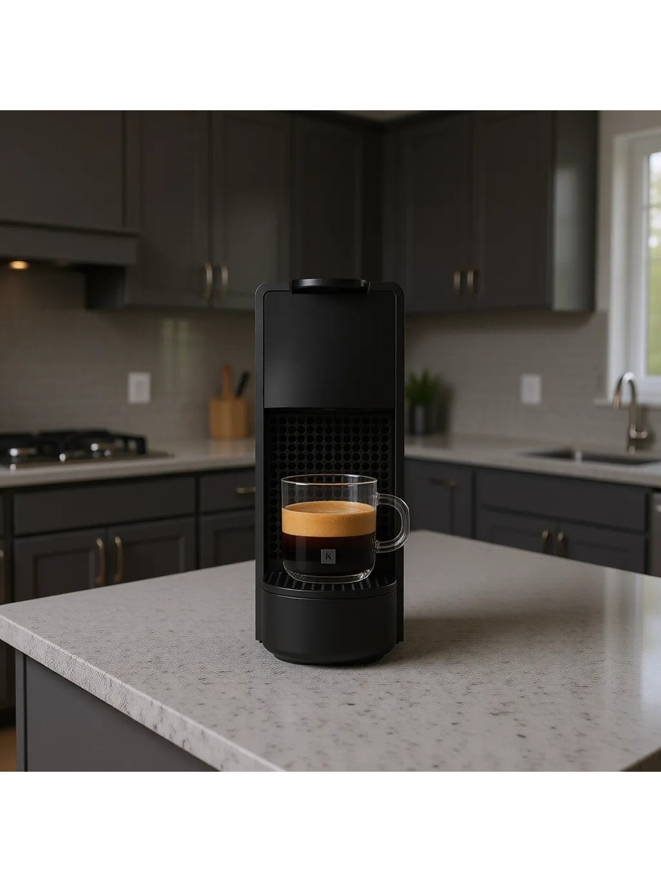 Nespresso Essenza Mini C 30 Siyah Kapsül Kahve Makinesi Görseli