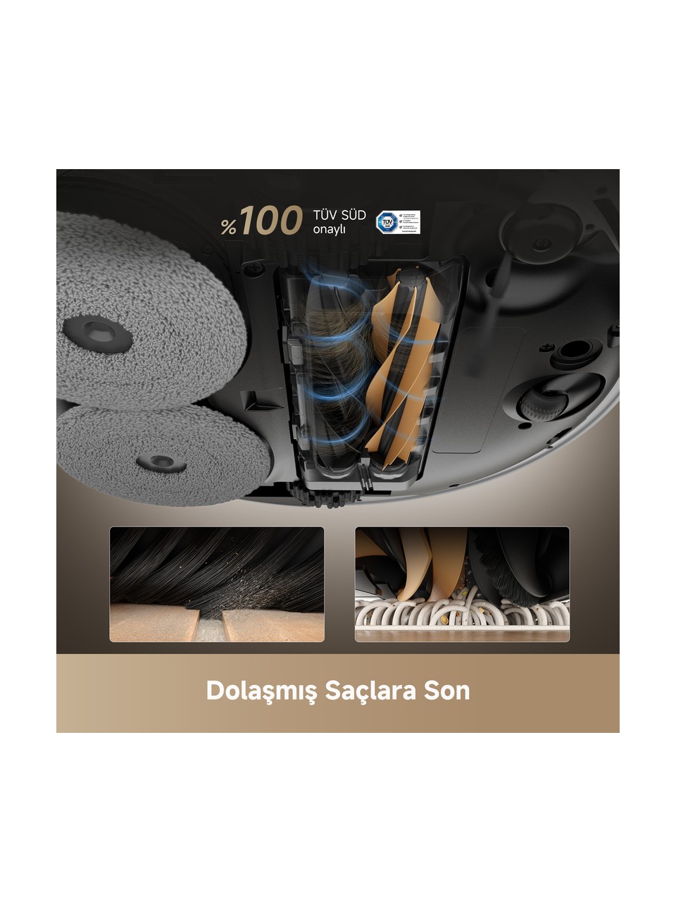 Dreame X50 Ultra Complete Çöp İstasyonlu Akıllı Robot Süpürge Görseli